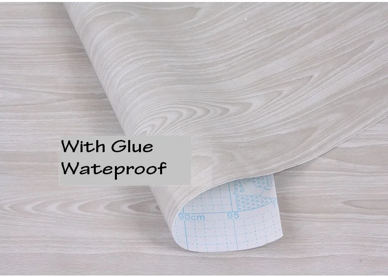 Самоклеящиеся обои с текстурой серого дерева наклейка на стену для шкафа стола