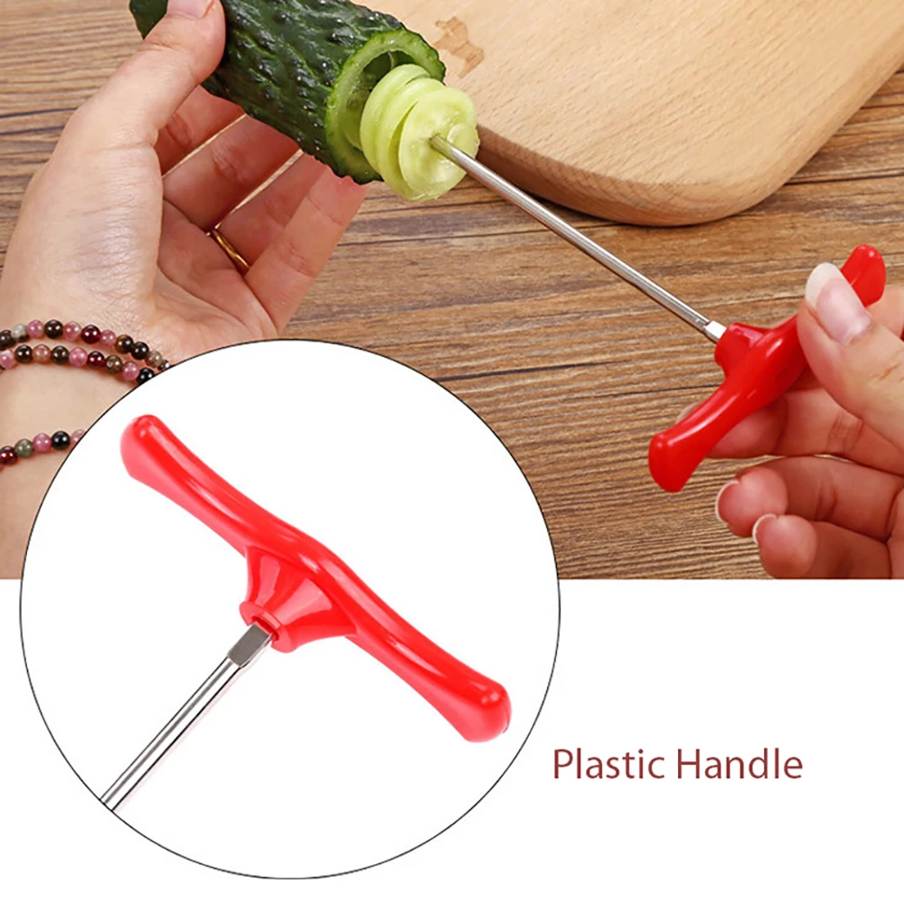 Новый фрукты овощи ролик картофель спираль резак руководство фри Making твист