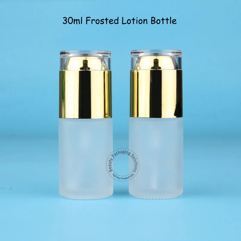 3 шт./лот Новое поступление пустая стеклянная бутылка для лосьона 1 унций 30 мл