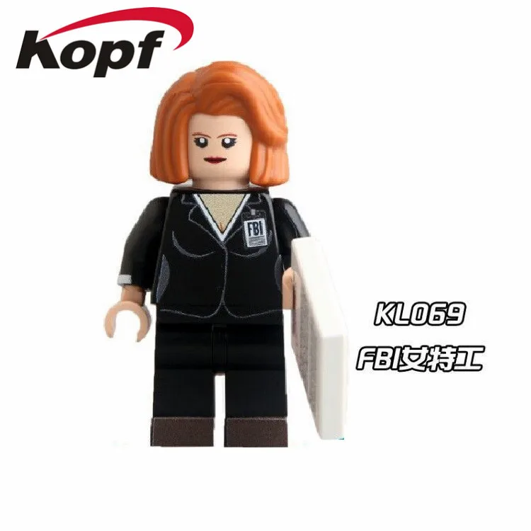 KL069 Without Box Super Heroes Kill Bill Vol.1 ума Турман Невеста Натан Дрейк агент FBI Лара Крофт кеттенис строительные блоки детские игрушки KL9011 - Цвет: KL069 Without Box
