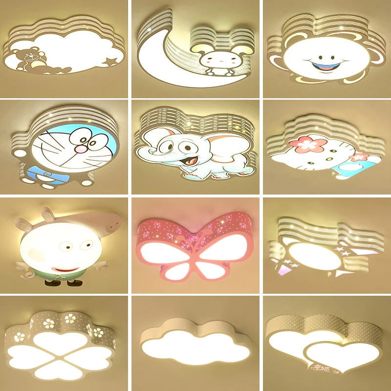 Современный мультяшный рисунок креативный Vivi LED металлический акриловый
