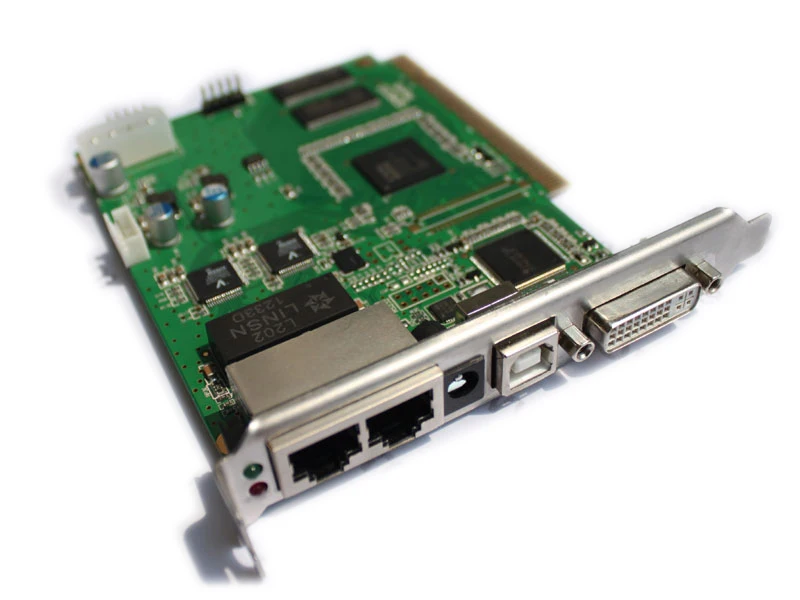 Оригинальная linsn ds801 ds801d стандартная отправляющая карта для одноцветного