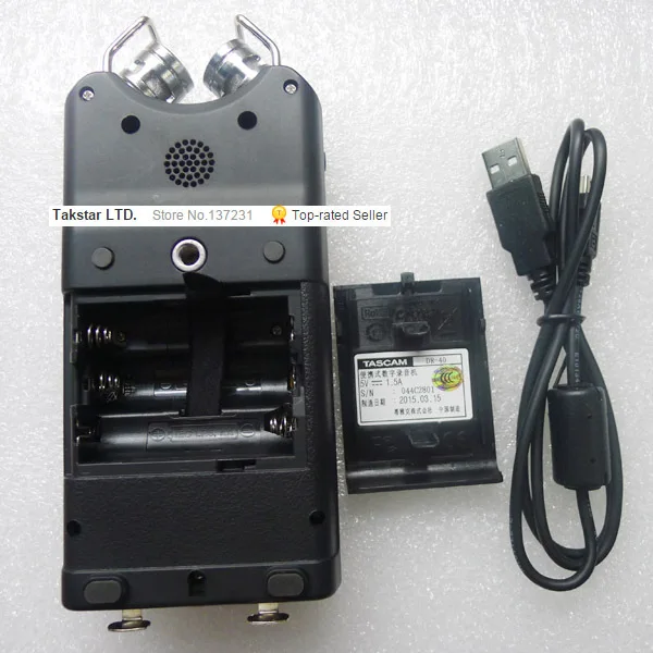 Горячая новинка Tascam dr-40 ручной цифровой диктофон профессиональная записывающая ручка бренд