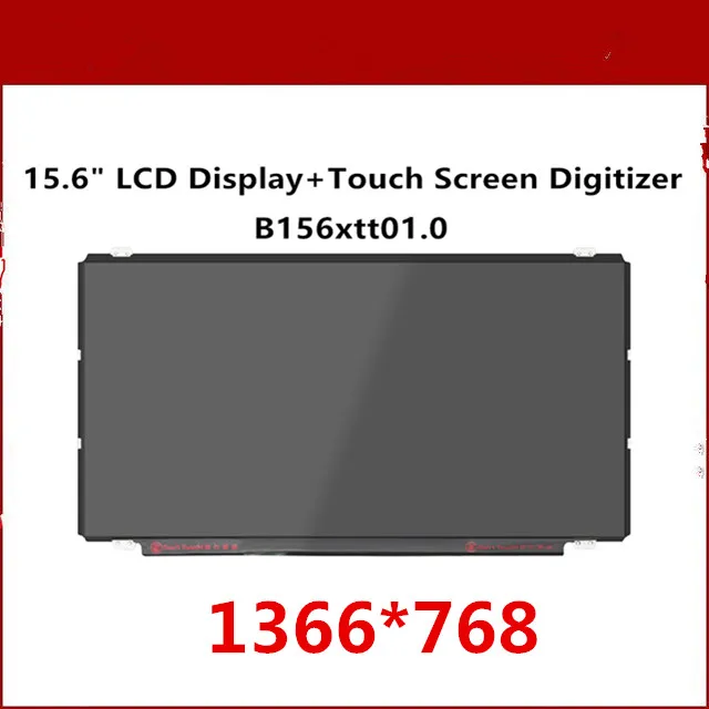 

15.6'' LED LCD Display B156XTT01.0 Touch Screen Panel Digitizer For Lenovo IdeaPad Flex 15 20309 1366x768 40 pins