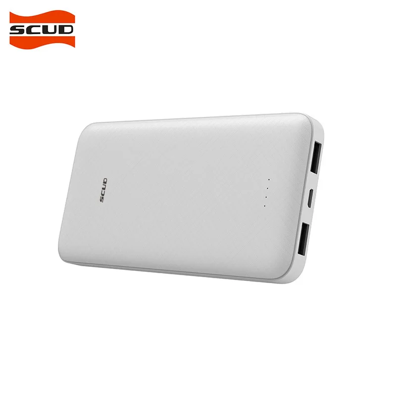 Скад 10000 mAh внешнего Батарея Зарядное устройство Портативный Powerbank тонкий
