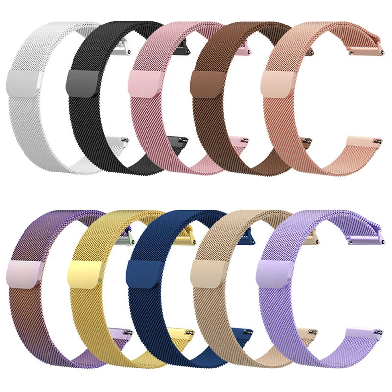Сменный ремешок для Fitbit Versa/Versa Lite часов с магнитной Миланской петлей браслет из
