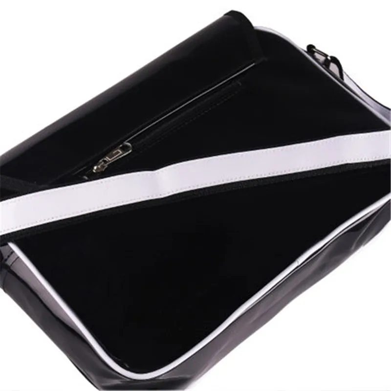 Сумка мессенджер из лакированной кожи для мальчиков и девочек|messenger bag|bag ff bag |