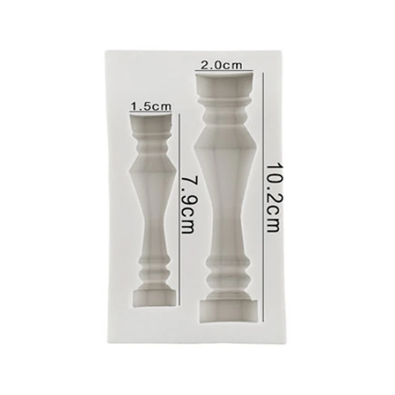 Большая силиконовая форма для строительства колонны помадки инструменты