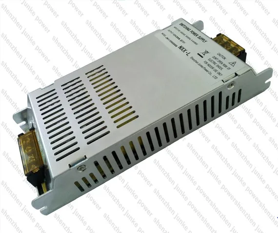 Ультра тонкий светодиодный импульсный источник Питание 12 V 20A 240 W Электронный