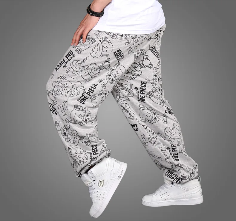 Брюки мужские в стиле хип-хоп уличные танцевальные штаны повседневные из 100%