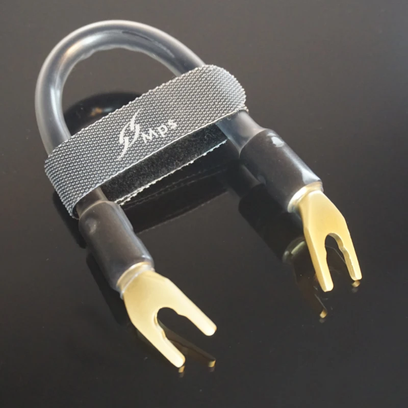 Hi-Fi MPS YY-1 99.99997% OCC + 5u Позолоченные разъемы, кабель для колонок, аудиокабель для Hi-Fi усилителя динамика