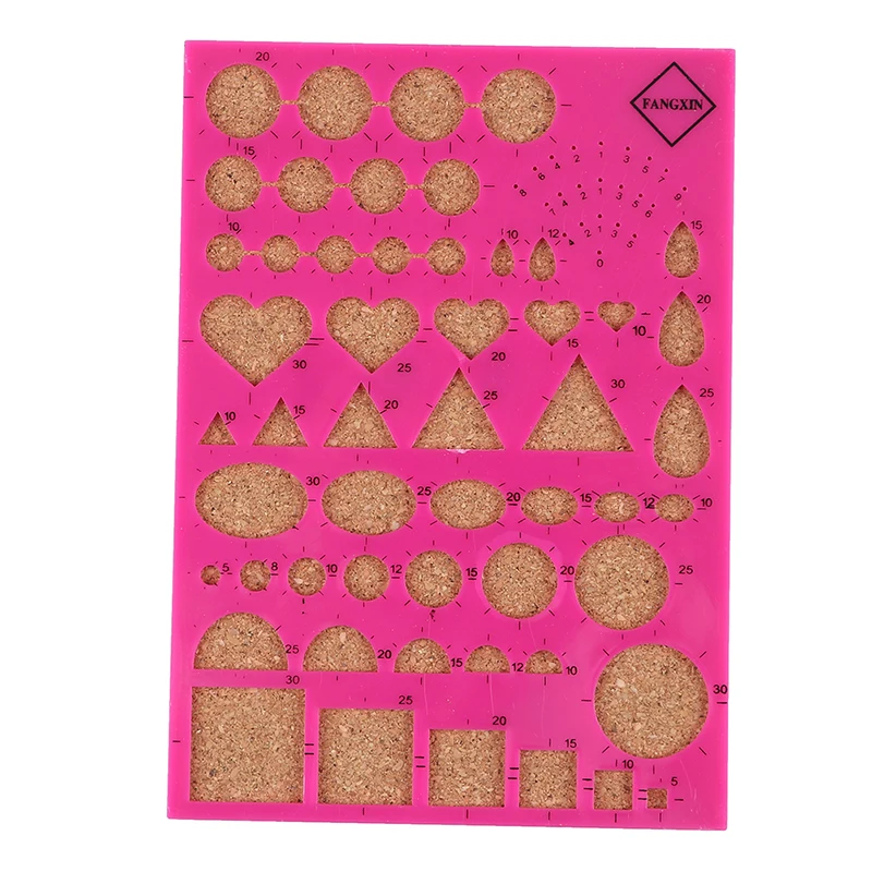1 шт. шаблон Quiliing Corkboard инструмент для квиллинга прокрутка бумаги филигрань
