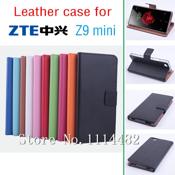 Fashion Zte Nubia Z9 Mini Case Crazy Horse Wallet Stand Leather Flip Cover for ZTE Phone Cases | Мобильные телефоны и