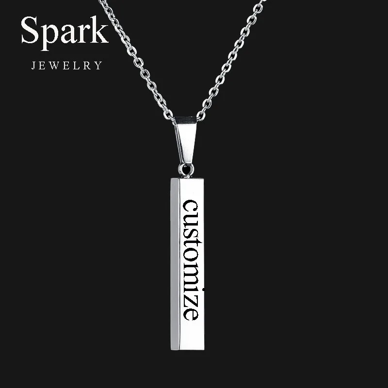 SPARK из нержавеющей стали персонализированные пользовательские Гравированные