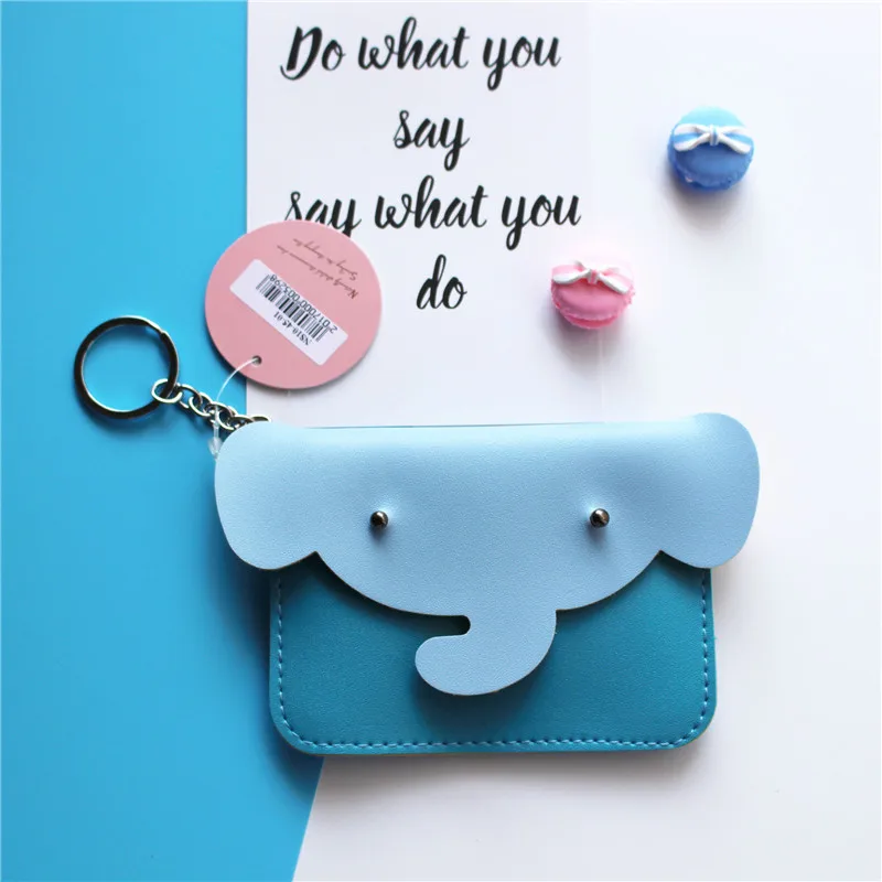 AEQUEEN Cute Animal Coin Purses Women Mini Wallets Girls Money Penny Storage Pouch Cartoon Elephant Pig Monkey Card Holders Kids | Багаж и