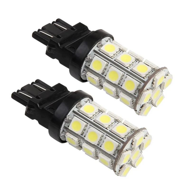 Практичные светодиодные огни WY21W W21/5W 7443 7440 T20 27SMD 5050 для поворота автомобиля