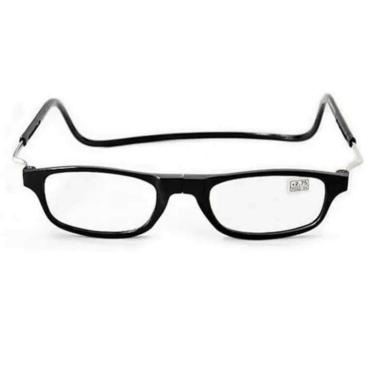 KESMALL Reading Glasses Women Men Magnetic Front Connect Eyeglass Hang Folding Acetate Frame Reader Gafas Lectura YL452 | Аксессуары для