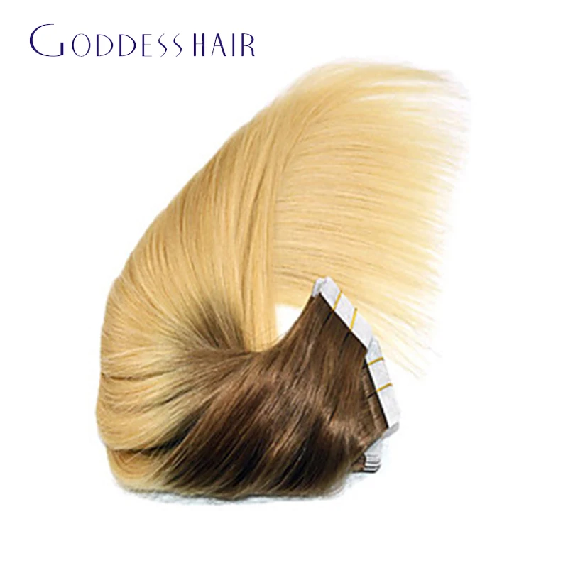 8 APeruvian волос девы уток кожи наращивание шелковистая прямая человеческих ломбер