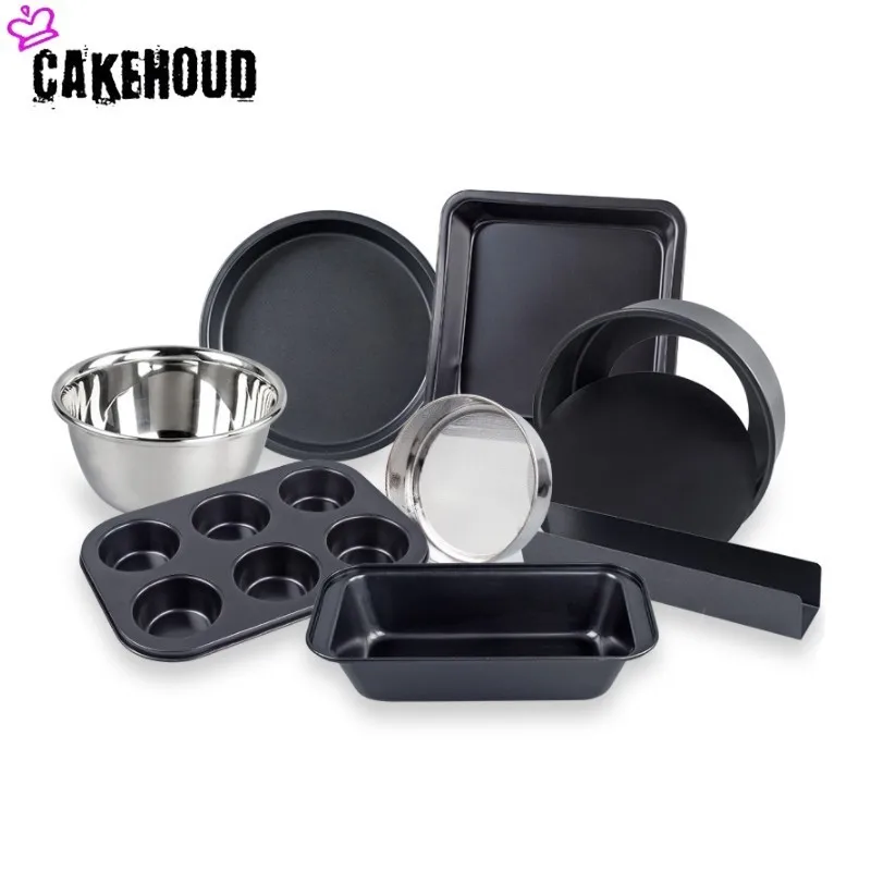 

CAKEHOUD New Kitchen Baking Tools Set Oven Home Beginners Make Biscuit Cake DLY Pastry Mold Carbon Steel Pizza Making Tools