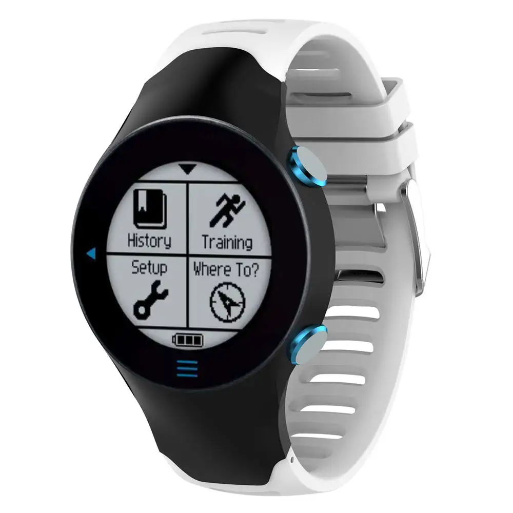 Ремешок силиконовый для смарт-часов Garmin Forerunner 610 7 цветов | Электроника