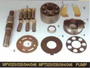 

SAUER MPV046 pump spare parts replacement