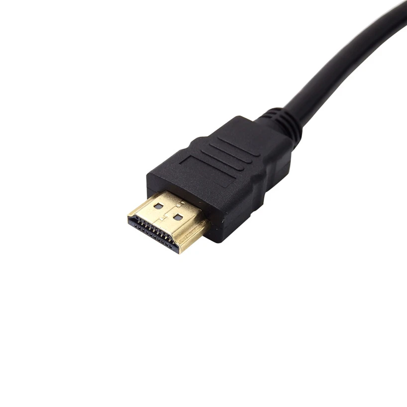 1 8 м 1080p Высокая четкость быстрая передача HDMI к VGA 15pin внешний кабель адаптер