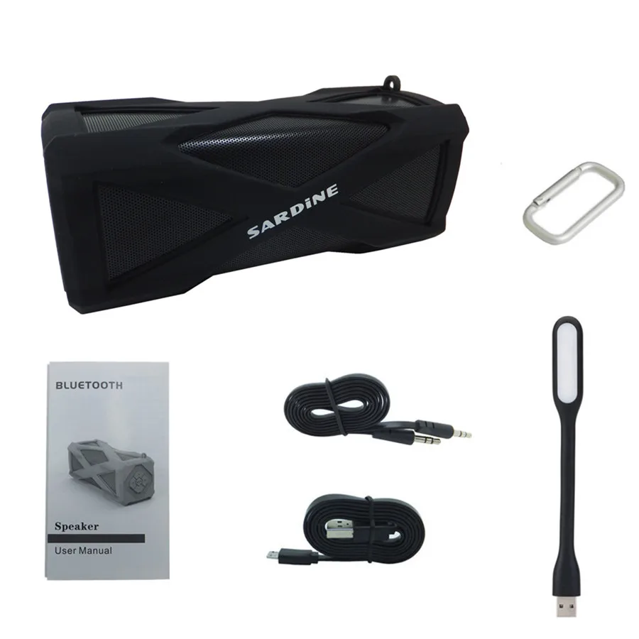 Сардины беспроводной Bluetooth динамик водонепроницаемый портативный Открытый