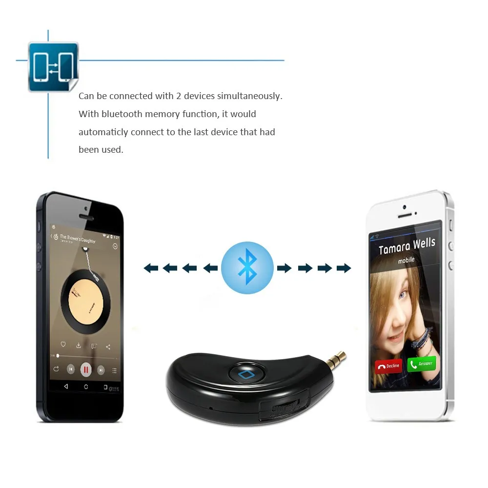 Автомобильный комплект громкой связи CSR 4 0 музыкальный ресивер Bluetooth