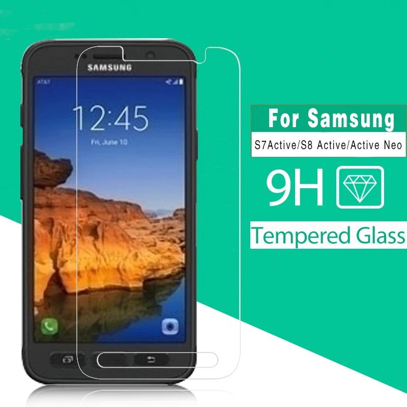 Пленка из закаленного стекла для Samsung Galaxy S7 S8 S9 Active G891A G892A Защитная пленка экрана