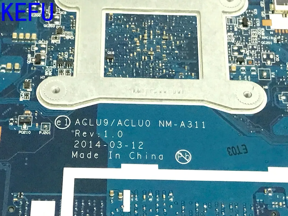 KEFU stock ACLU9/ACLU0 NM A311 для Lenovo G50 30 материнская плата ноутбука встроенный процессор