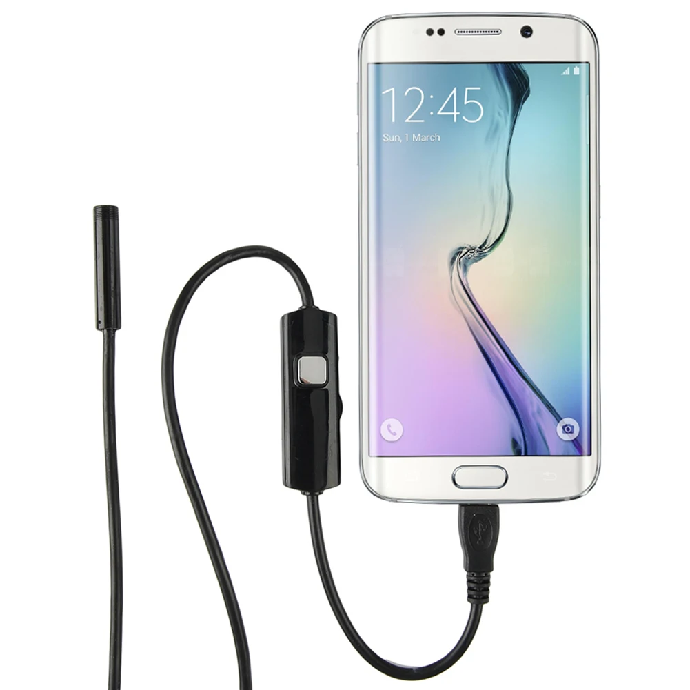7 мм микро USB Android телефон расширение эндоскоп 6LED Мини камера для мобильного
