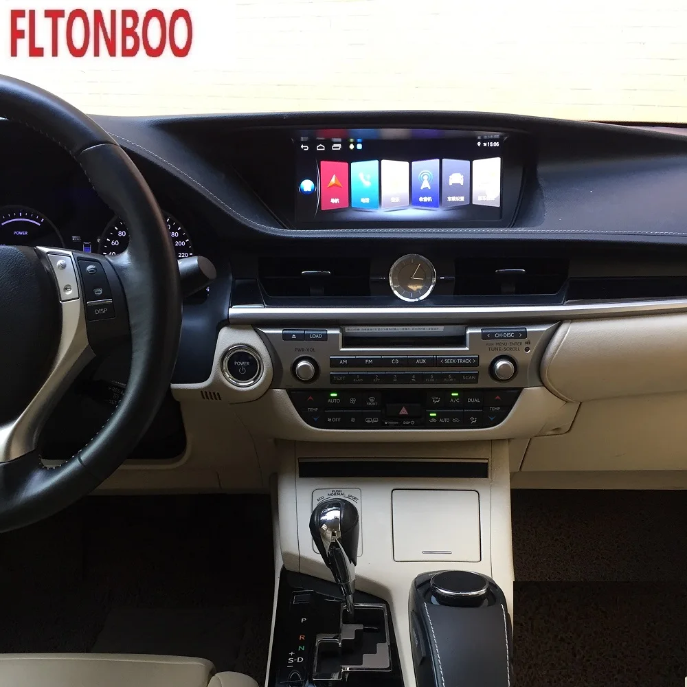 10,2" Автомобильный gps-навигатор радио плеер для lexus ES200 ES300h ES250 ES350 2013, bluetooth, рулевое колесо, 2 Гб оперативной памяти, 32 ГБ rom