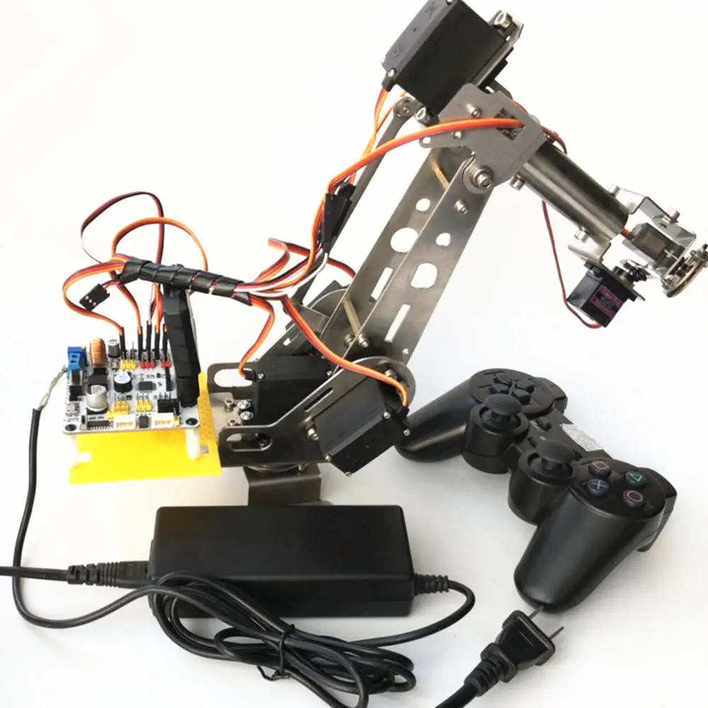 Пульт дистанционного управления arduino PS2 Роботизированная рука из нержавеющей