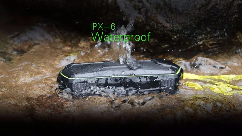 W-king Открытый Водонепроницаемый Bluetooth динамик с микрофоном TF карты AUX в портативный беспроводной Открытый громкий динамик s 4000 мАч для телефона ПК