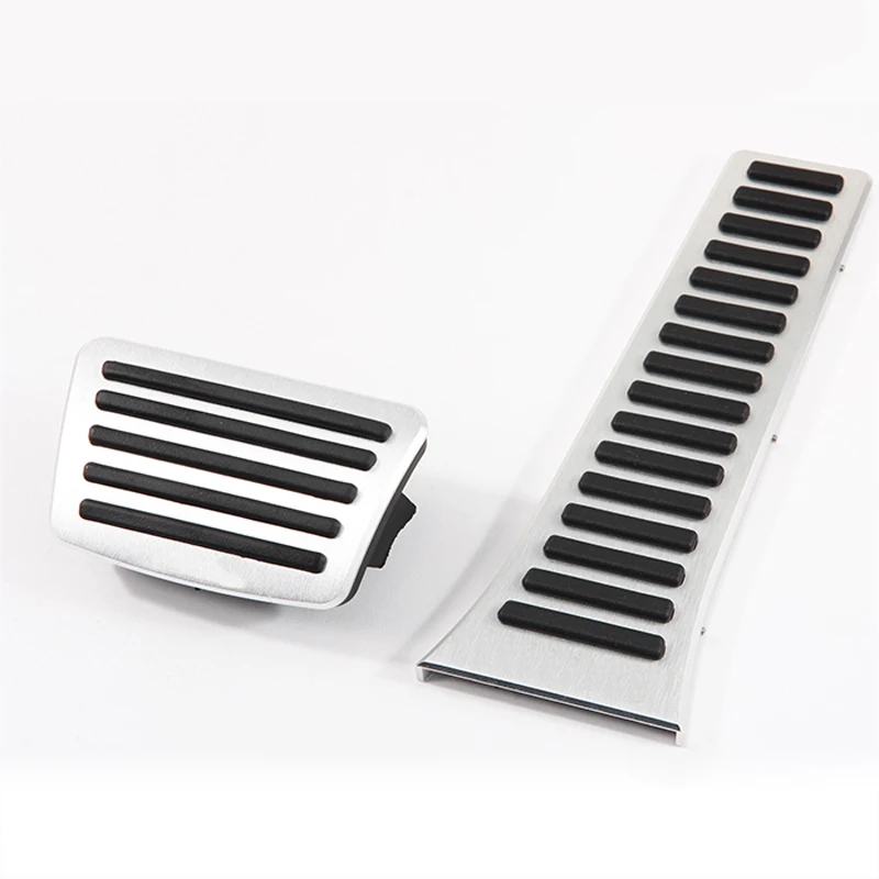 2 шт. алюминиевый нескользящий чехол для педали газа тормоза Kia Cadenza 2013-2016 AT |