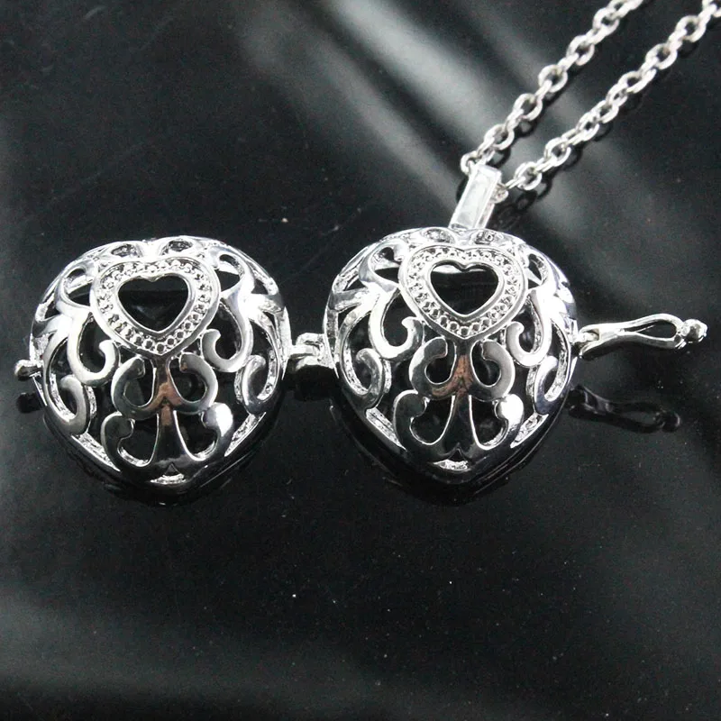 

2 style Jewelry Gift Sounds Pendant Harmony Ball Pendants Necklace Gift 040419