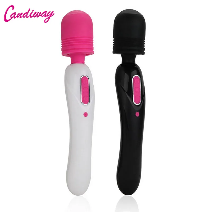 CandiWay USB Волшебная палочка массажер для тела AV Gspot Стимулятор клитора Вибраторы