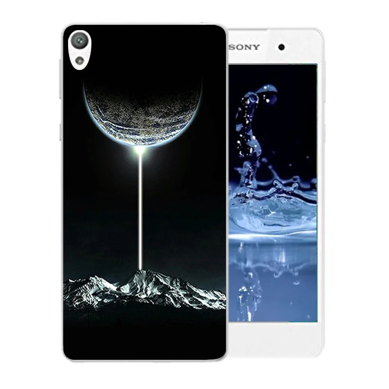 Чехол для телефона с узором из мягкого силикона Sony Xperia E5 E 5 F3311 F3313 ТПУ задняя