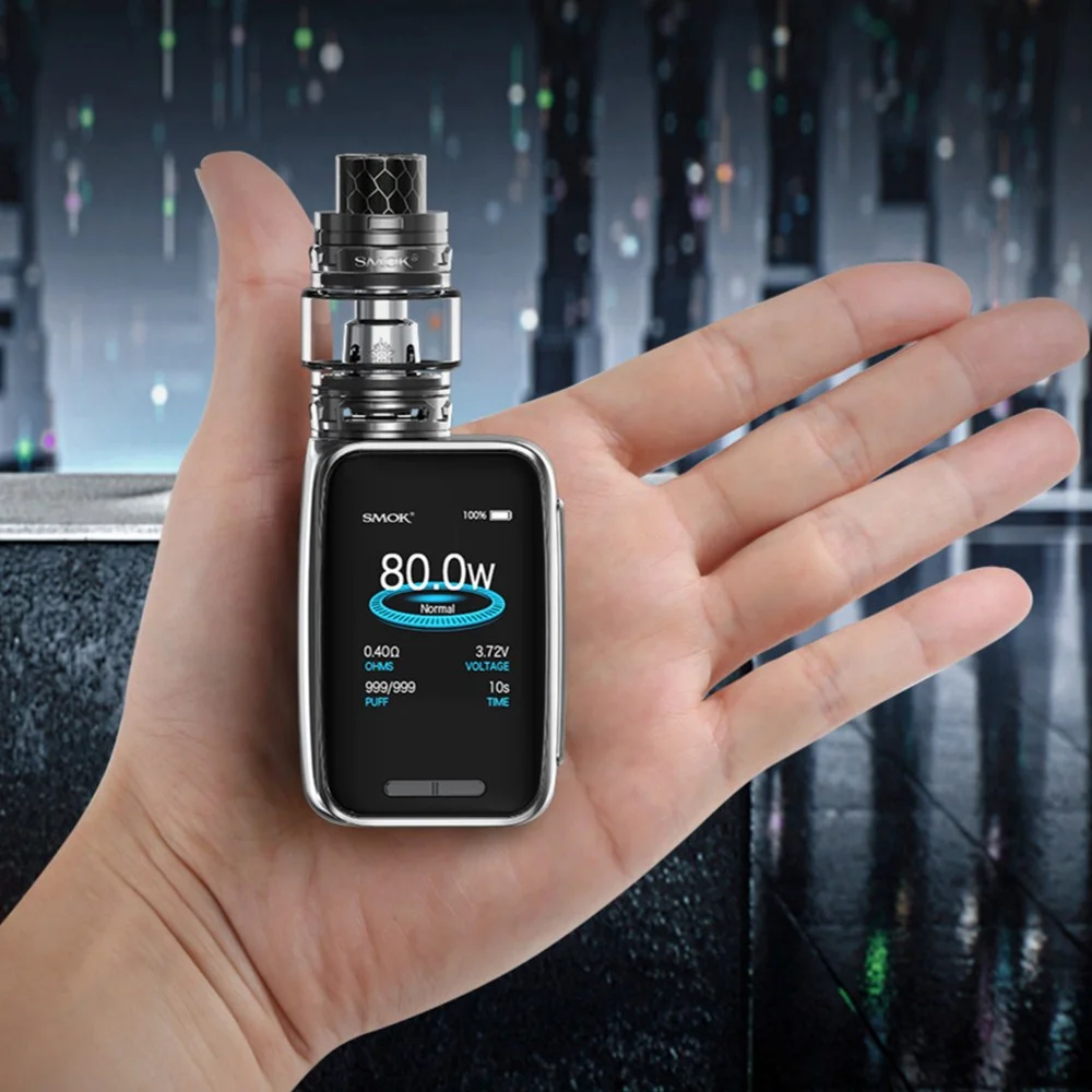 Smok X Priv Baby Kit 80 Вт 6 мл TFV12 большой детский бак 2300 мАч Box MOD батарея вейп комплект