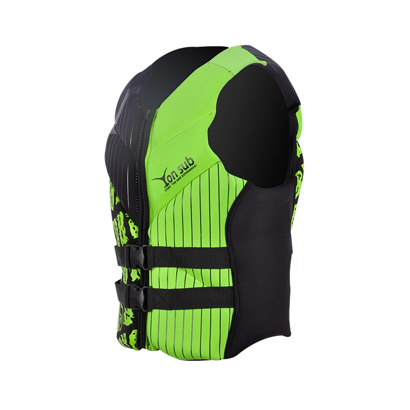 Standard life jacket YONSUB неопреновый спасательный жилет для мужчин для рыбалки спасательный жилет для катания на лодках для дрифтинга для серфинга спасательный водный жилет спортивная мужская куртка - Цвет: Standard life jacket