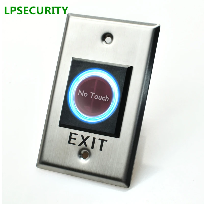 LPSECURITY 500000 раз рабочий Круг NO/NC no touch дверной замок и ворота переключатель контроля доступа/ИК-датчик кнопка выхода