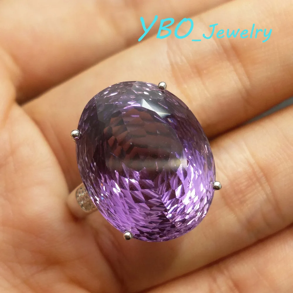 YBO стали и нержавеющей ювелирные изделия роскошное кольцо 925 пробы серебро с