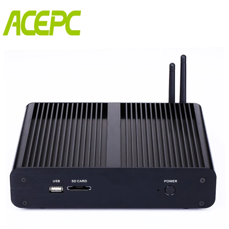 Intel core i7 7500u мини-ПК Windows 10 HDMI DP 4K HTPC безвентиляторный мини-ПК настольный компьютер с 4k HD Micro PC Intel graphics 620
