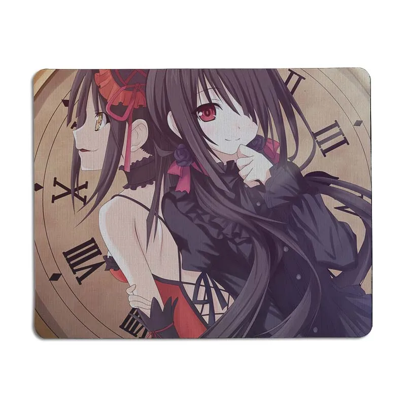 Новые поступления MaiYaCa геймерские коврики Kurumi Tokisaki для игры в прямом эфире