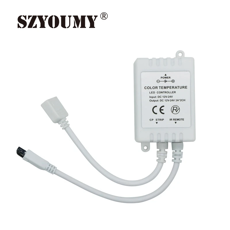 

SZYOUMY High Quality IR 24 Key CCT Adjustment LED Controller Color Temperature LED Controller 100sets
