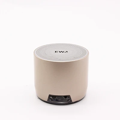 EWA A3 мини-колонки 3D стерео музыка объемный беспроводной Bluetooth колонки портативный Bluetooth Sonud бас Поддержка TF карты USB - Цвет: Gold