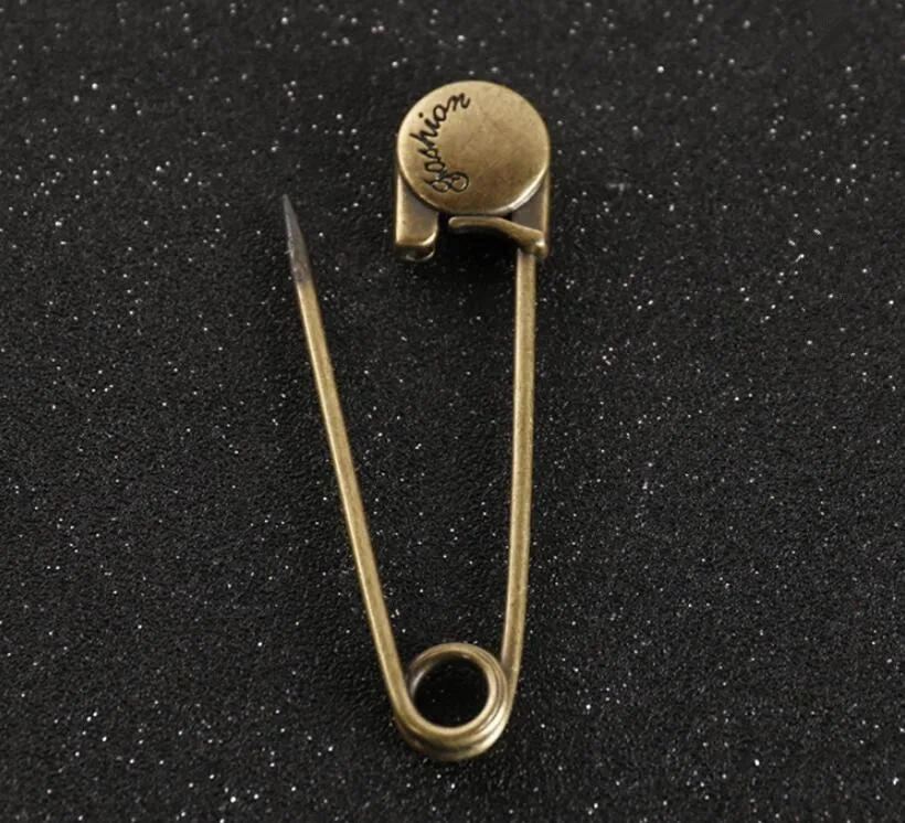 DoreenBeads, круглая головка, сплав, брошь на булавке, винтажная мода, большая пряжка для шали, шляпы, пакет для игл, кардиган, подвеска, брошь, ювелирное изделие