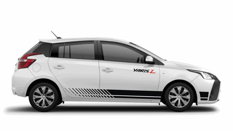 TAIYAO автомобиля стильный, для спортивного автомобиля Наклейка для Toyota 2013- YARiS автомобильный аксессуар наклейка и отличительные знаки авто стикер