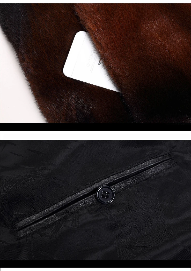 Winter Men Faux Mink Fur Hooded Artificial Fur Coats Male zipper Fur Outerwear Plus Size Fur Jacket HN217