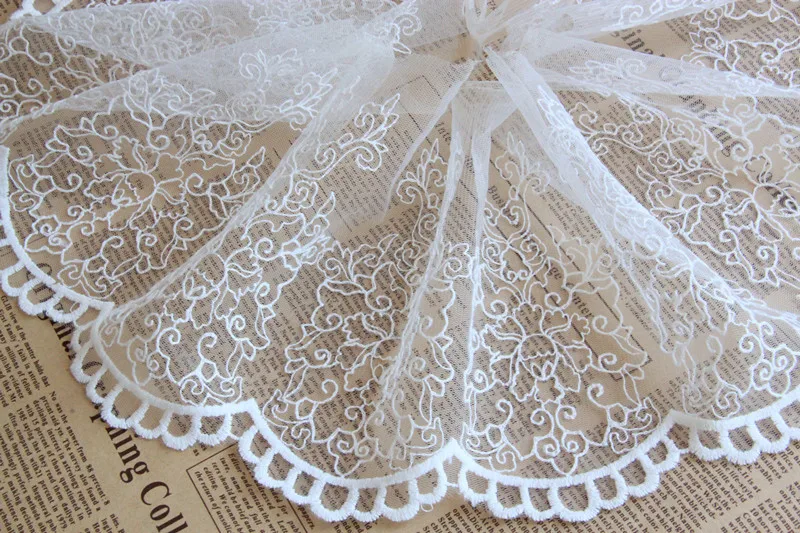 5 ярдов/Лот кружевная отделка ручной работы аксессуары для одежды изысканная